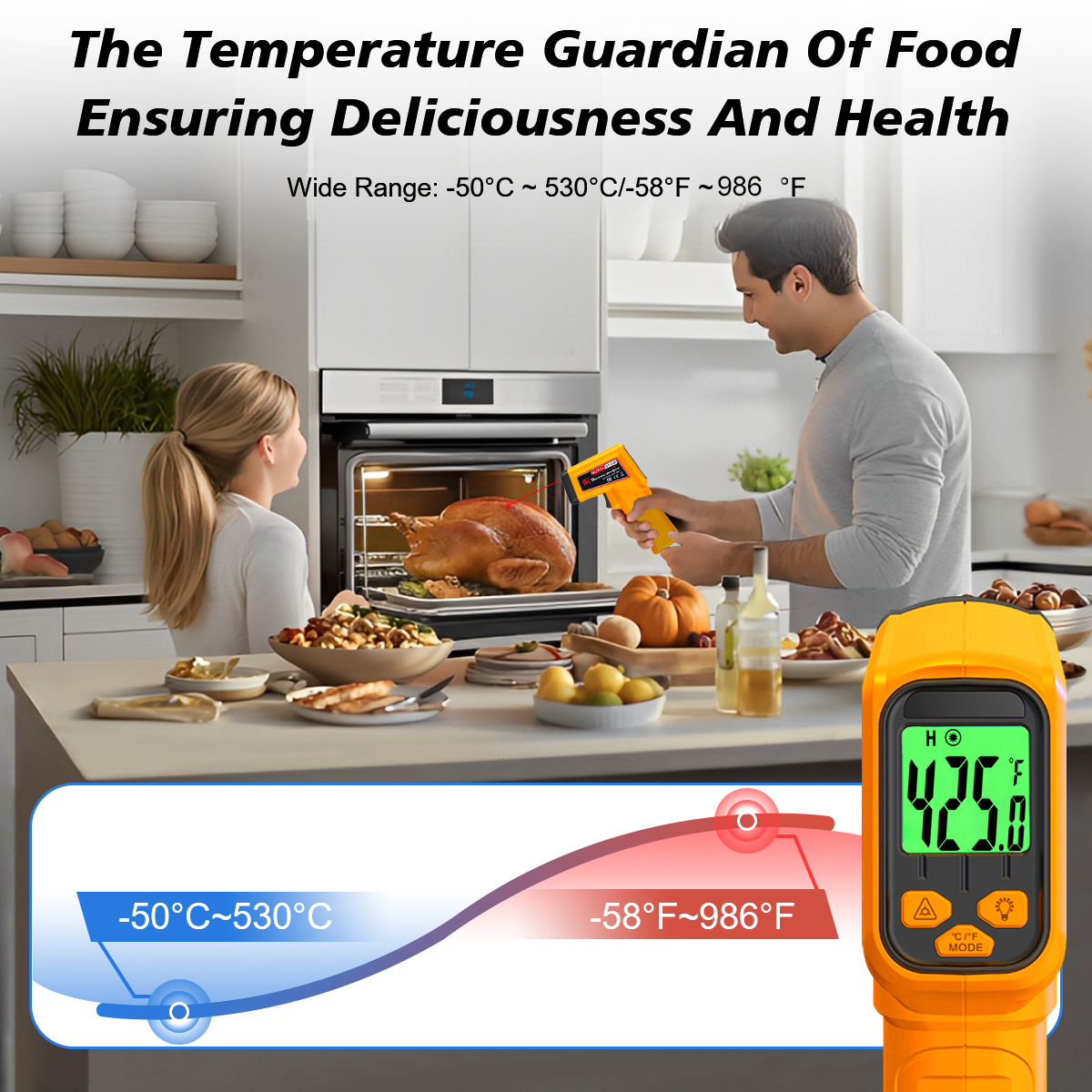 NJTY Infrared Thermometer Lase – Industrial Laser Blaster recenzja i cena