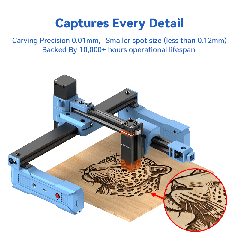 Artilume D2 2.5/6W Foldable La – Fiber Laser Cutting Machine recenzja i cena