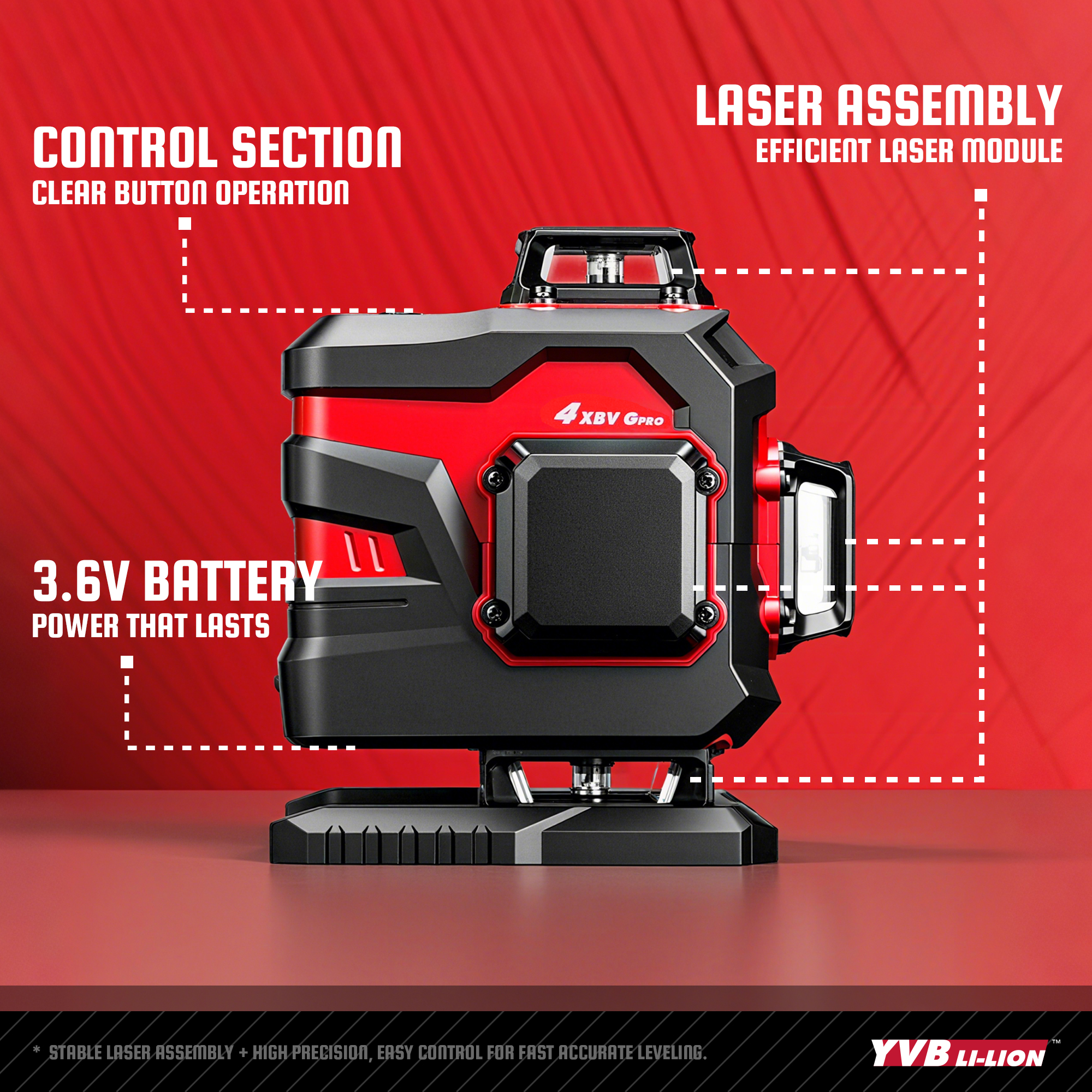 16 Lines 4D Green Laser Level  – Industrial Laser Supply recenzja i cena