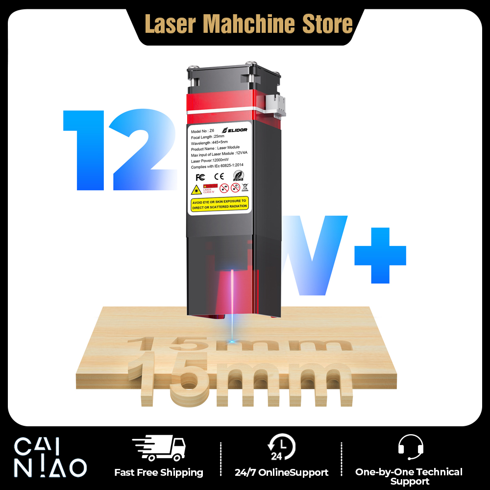 ELIDOR Z6 6W/12W Laser Module  – Fiber Laser Cutting Machine recenzja i cena