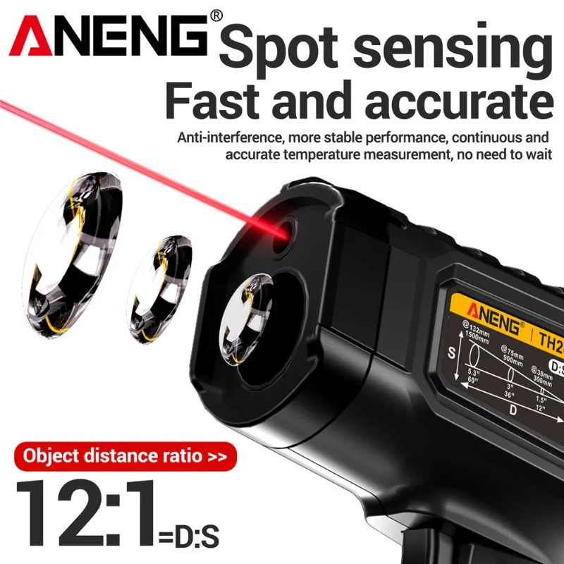 ANENG TH202 Industrial Handhel – Industrial Laser Blaster recenzja i cena