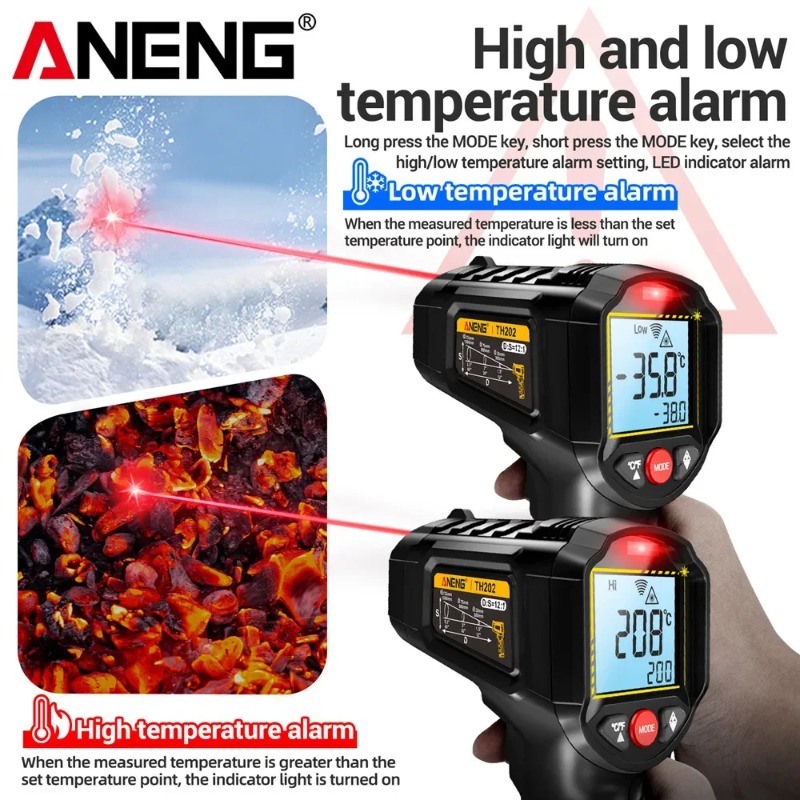 ANENG TH202 Industrial Handhel – Industrial Laser Blaster recenzja i cena