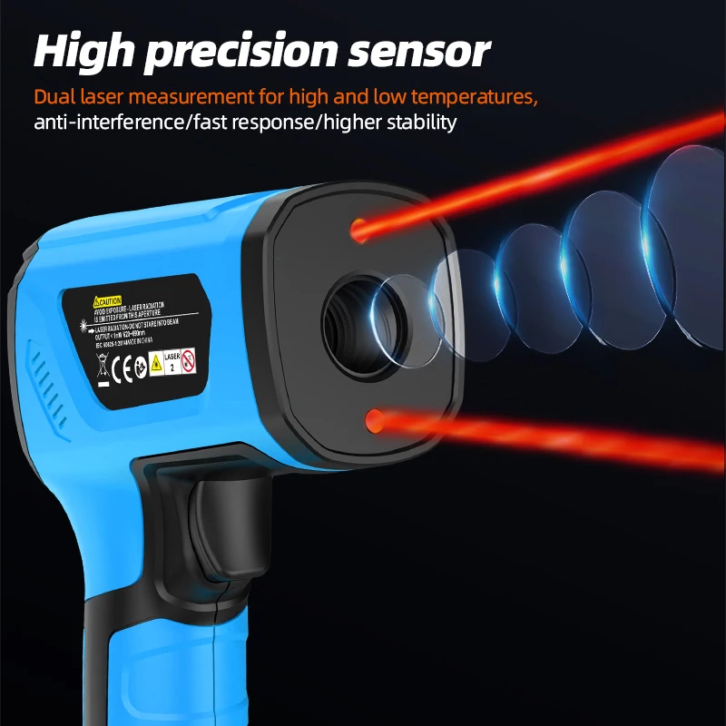 Digital Non-contact Infrared T – Industrial Laser Uses recenzja i cena