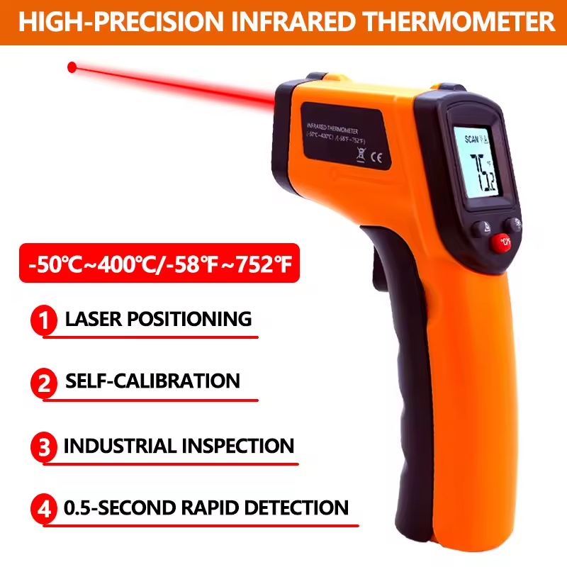 Handheld Infrared Thermometer  – Industrial Laser Uses recenzja i cena