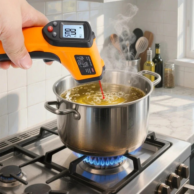 Handheld Infrared Thermometer  – Industrial Laser Uses recenzja i cena